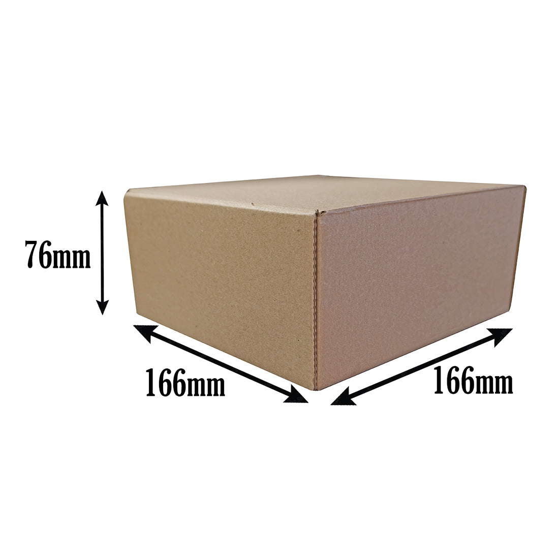 Ecommerce Box – 166x166x76mm - 25 Pack - Unipak UK