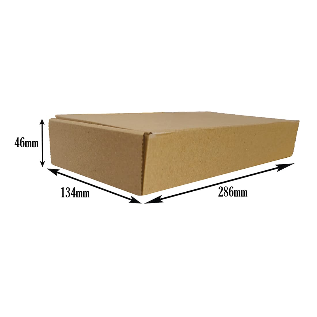 Ecommerce Box – 286x134x46mm - 25 Pack - Unipak UK