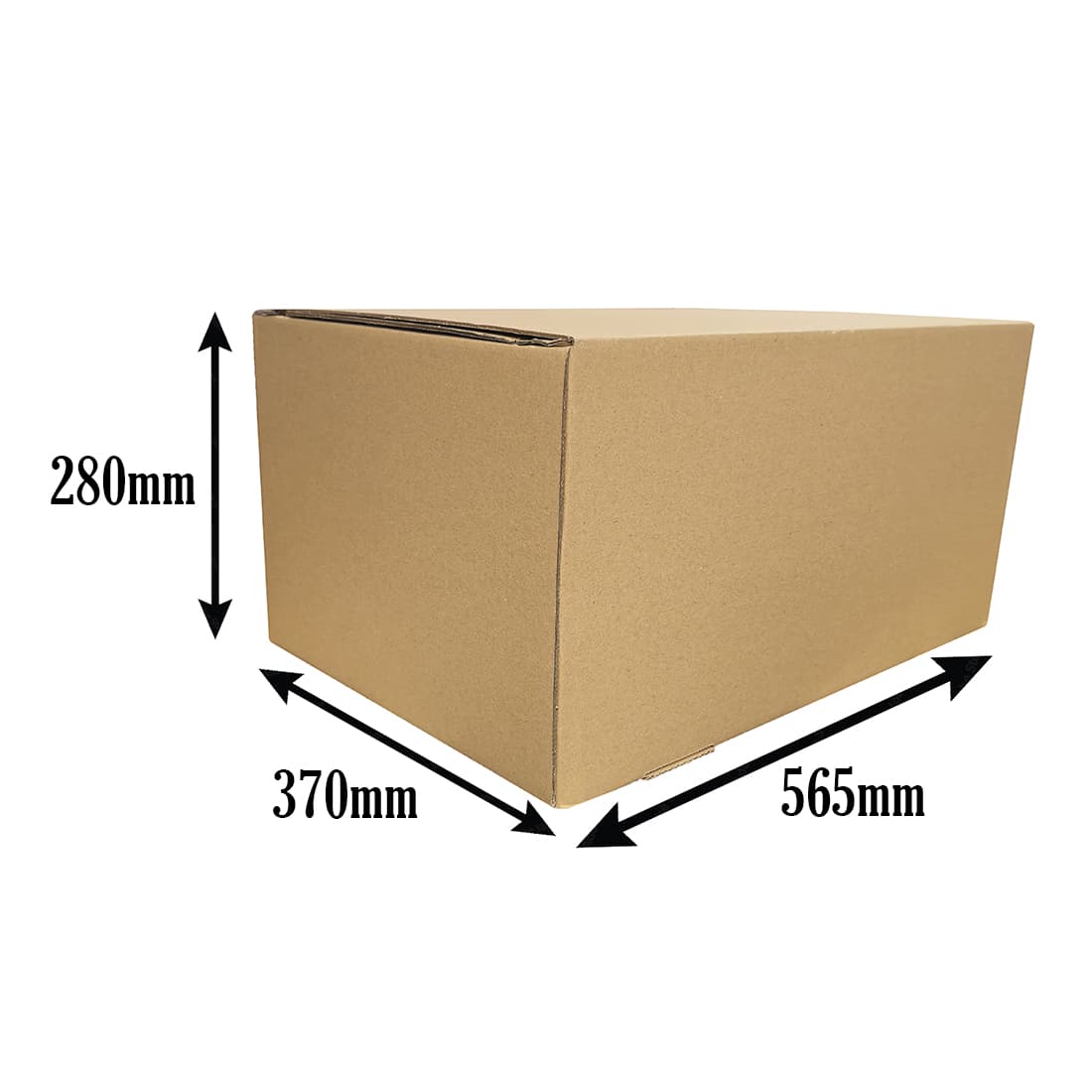 Ecommerce Box - 565x370x280mm - 25 Pack - Unipak UK