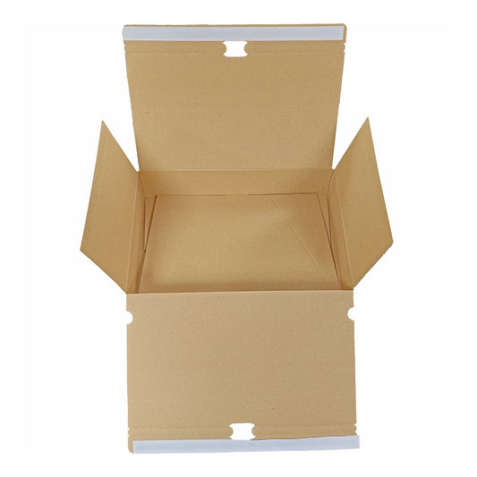 Ecommerce Box Pre Assembled - 380x262x78mm - 25 Pack - Unipak UK
