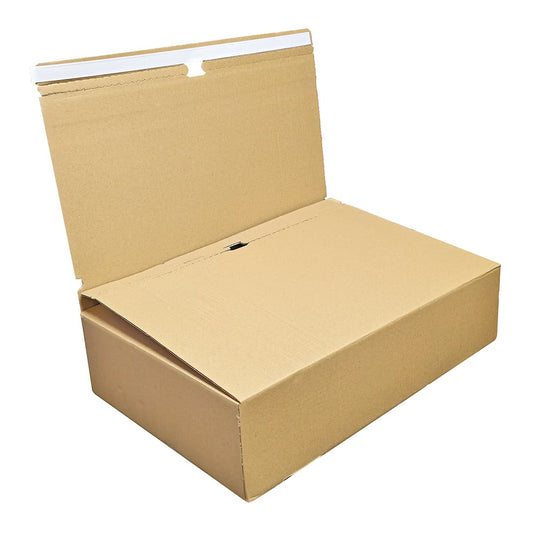 Ecommerce Box Pre Assembled – 575x375x138mm - 25 Pack - Unipak UK