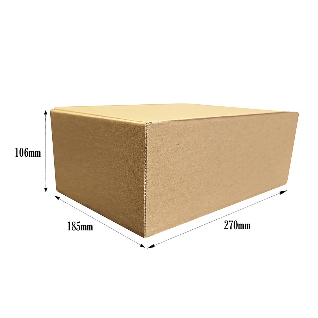 Ecommerce Box – 270x185x106mm - 25 Pack - Unipak UK