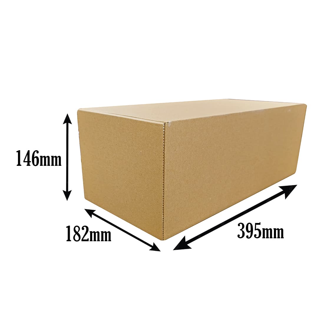 Ecommerce Box - 395x182x146mm - 25 Pack - Unipak UK